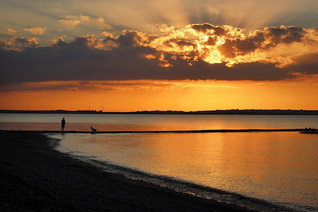 Sunset at Seasalter Kent Beaches