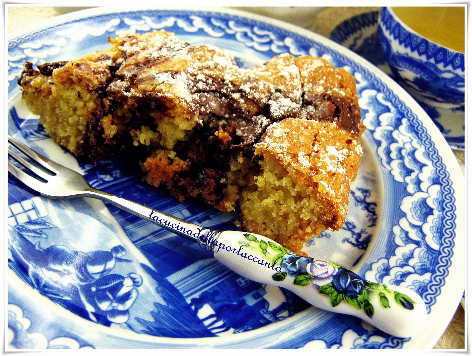 torta morbida alla crema di nocciole 