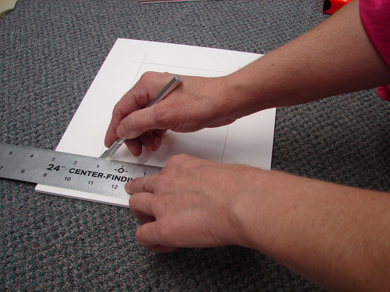 Rensel Studio How to stretch a cross stitch for matting