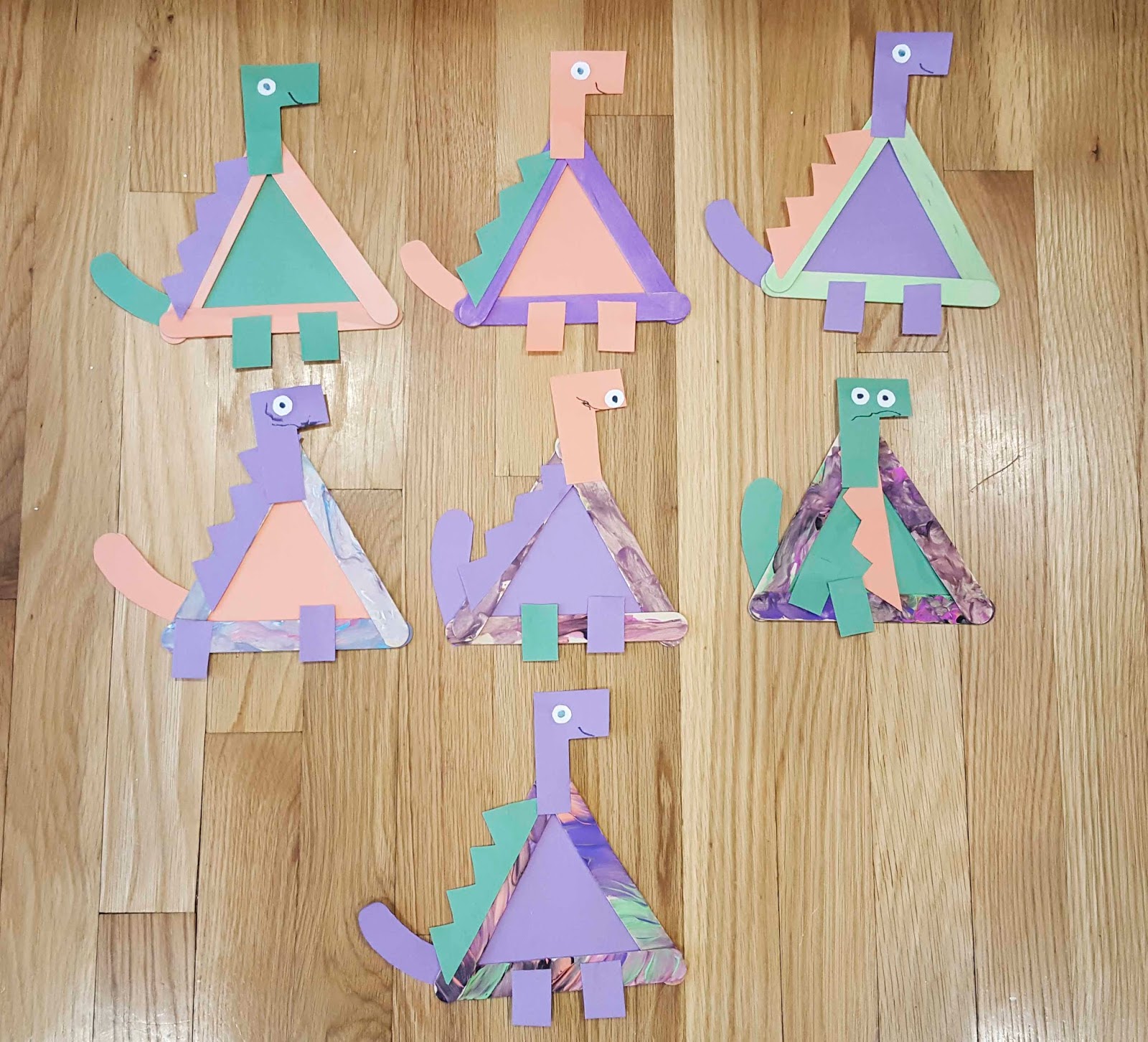 triangle head dinosaur