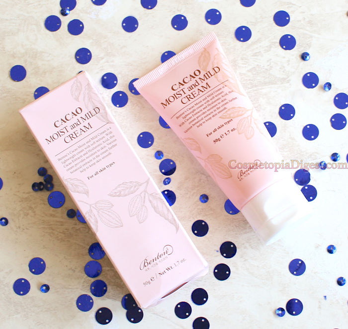 Benton Cacao Moist And Mild Cream Review Cosmetopia Digest Beauty and