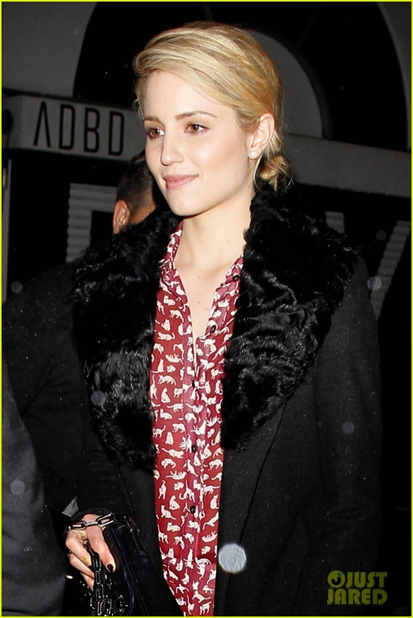 Celeb Diary: Dianna Agron steps out for a 2014 Pre-Oscars party in Los