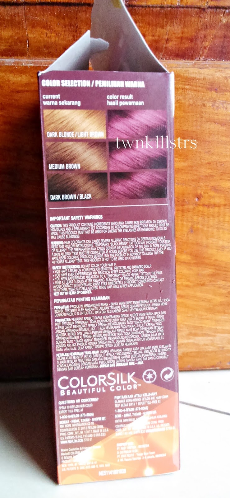 Revlon Colorsilk No 48 Burgundy Hair Color Review - Fuji Astyani's Blog