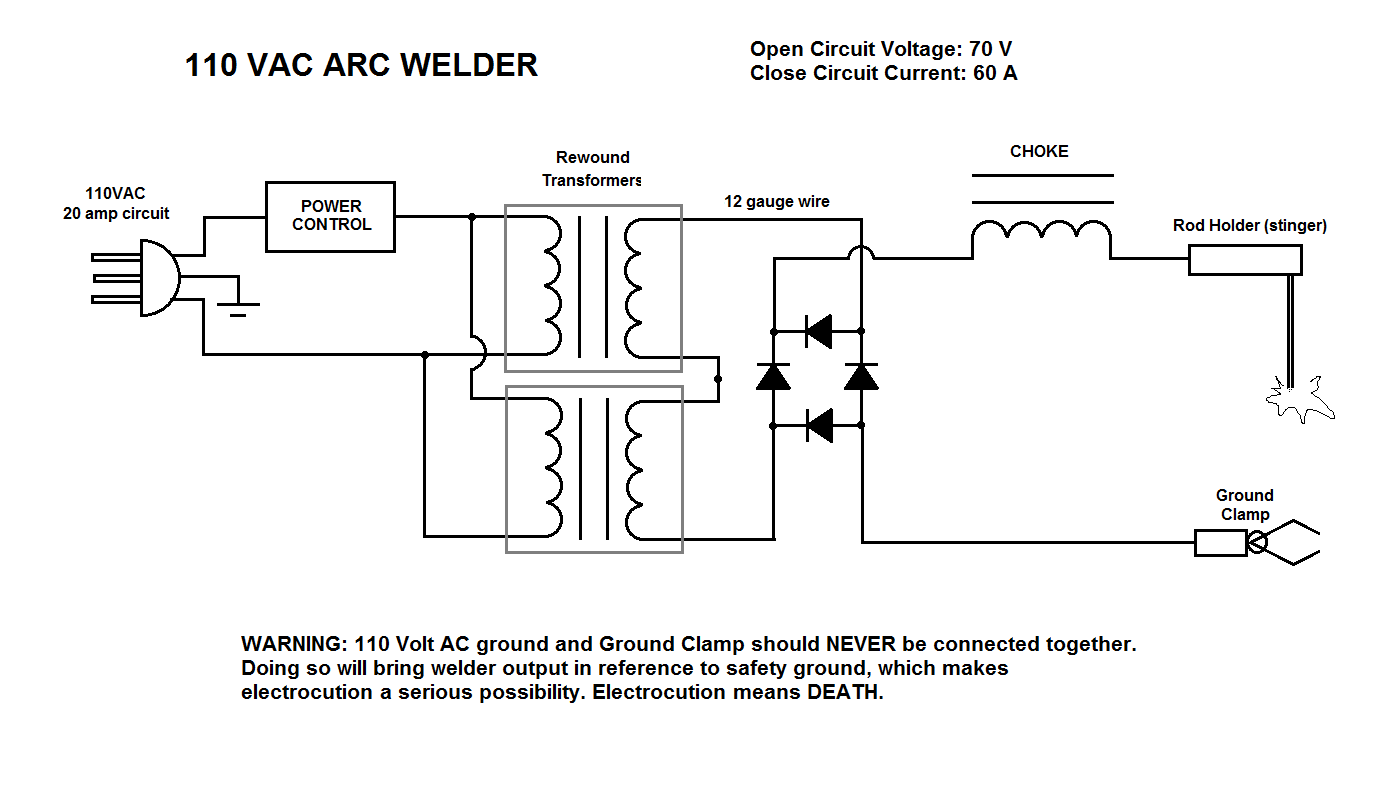 Ac Arc Welding Machine Circuit Diagram