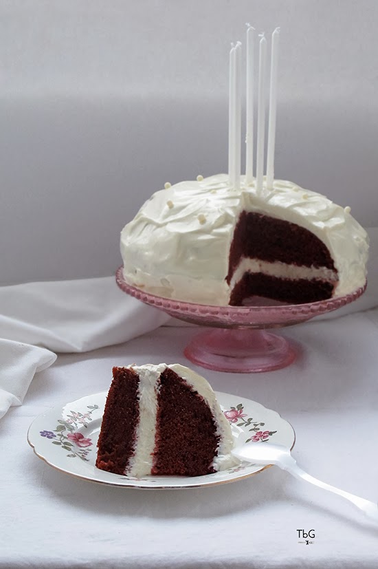 Red Velvet Cake de Martha Stewart. Receta. - Tobegourmet