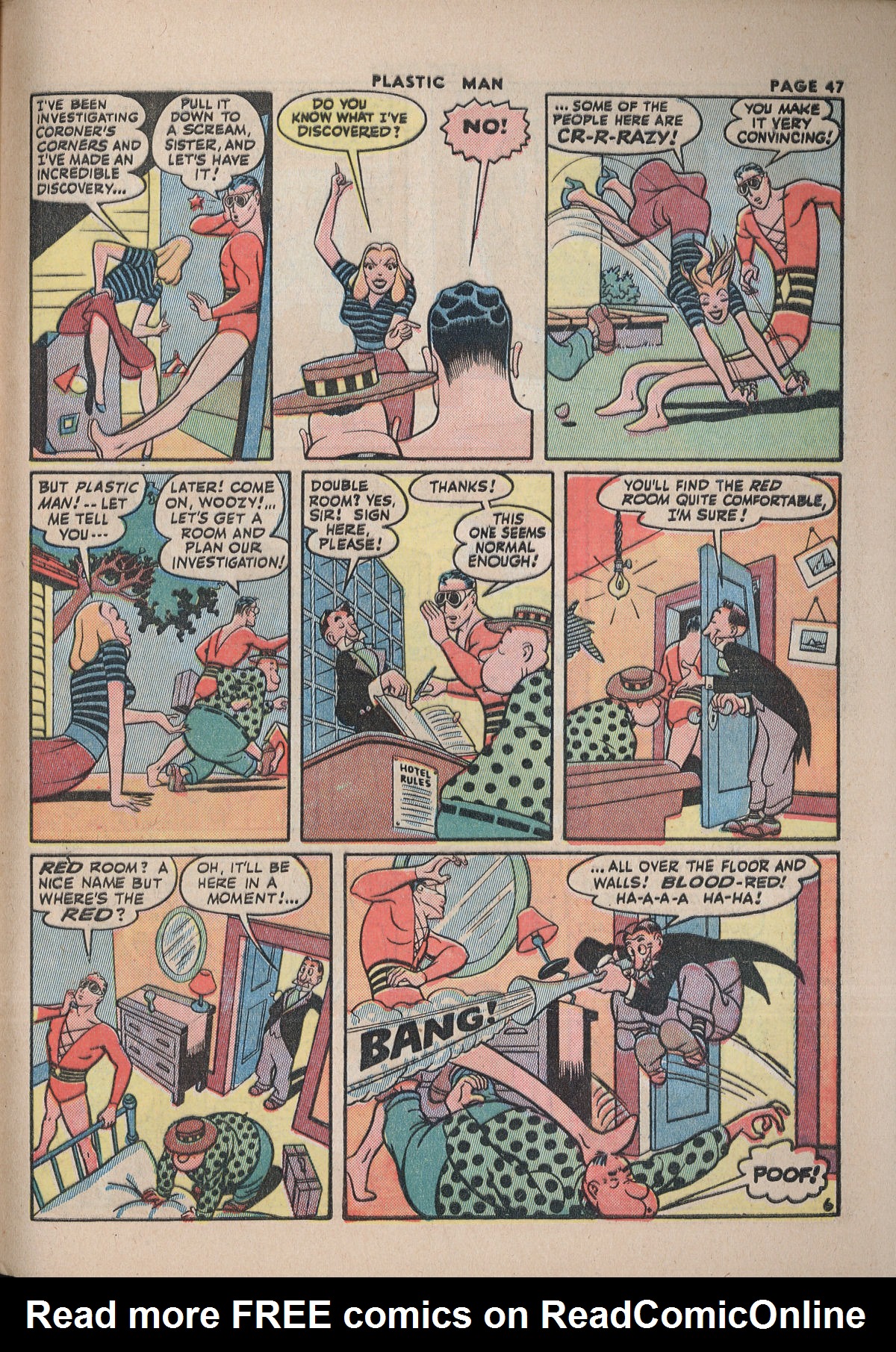 Read online Plastic Man (1943) comic -  Issue #2 - 49
