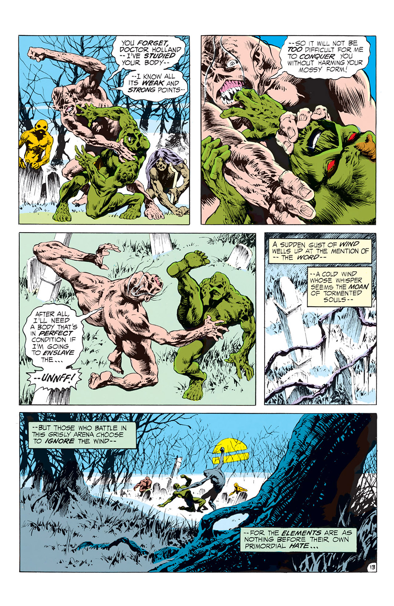 Read online Swamp Thing (1972) comic -  Issue #10 - 14