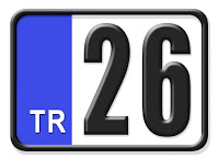 26 Eskişehir plaka kodu