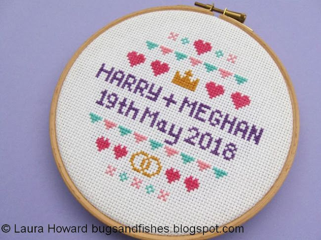 Royal Wedding 2018 Cross Stitch Pattern