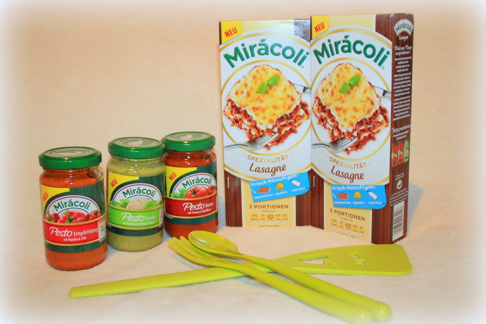 JuCheer testet Ich bin Mittester für Miracoli Lasagne und Pesto