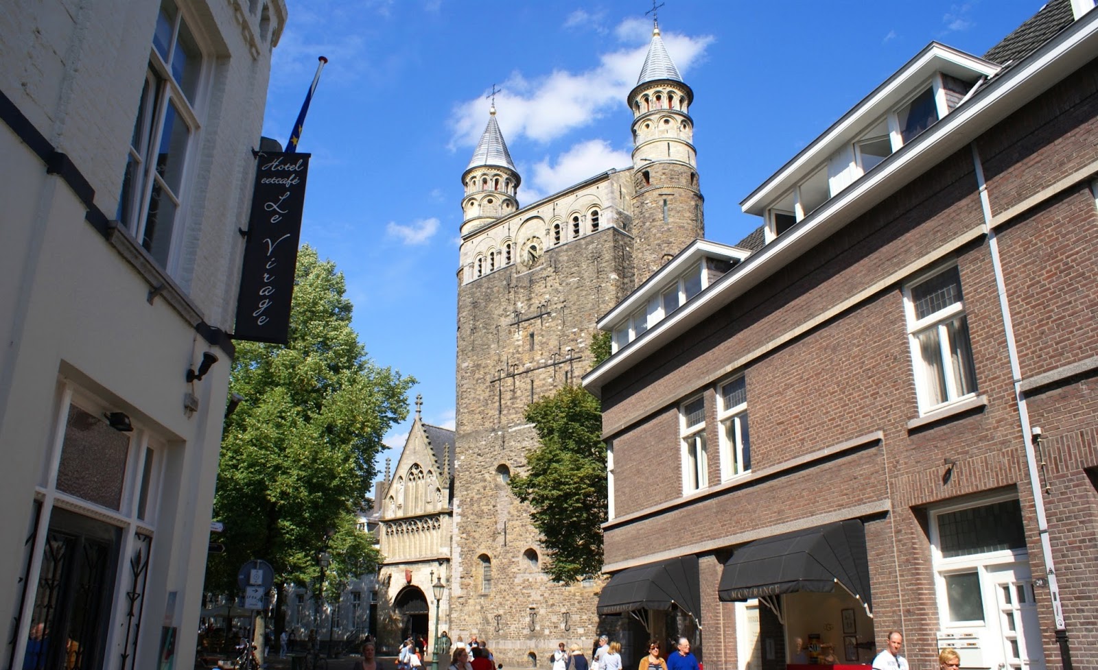 Variety of sauces available at a friteskraam in Maastricht