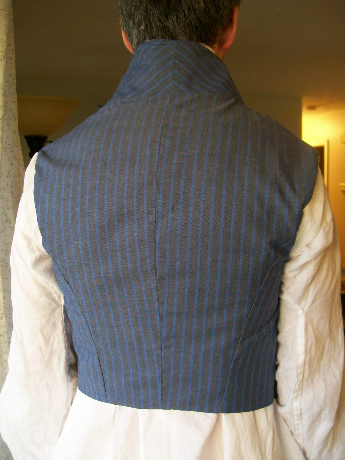 RHF Regency Men's Waistcoat Tutorial, Part 3