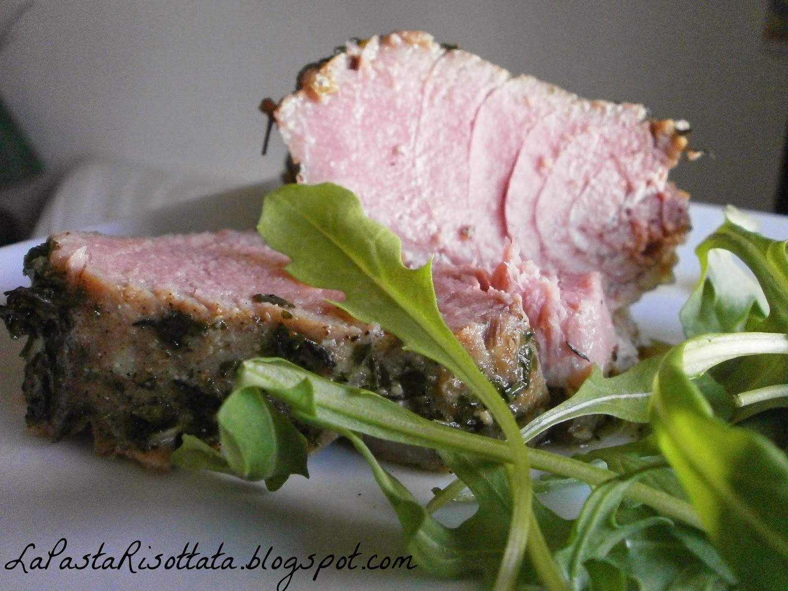 La Pasta Risottata "Roastbeef" di tonno alle erbe