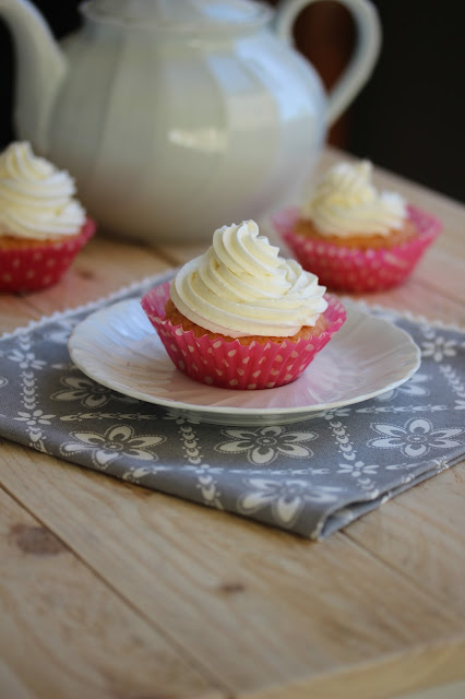 cupcake con frosting alla crema di marshmallows