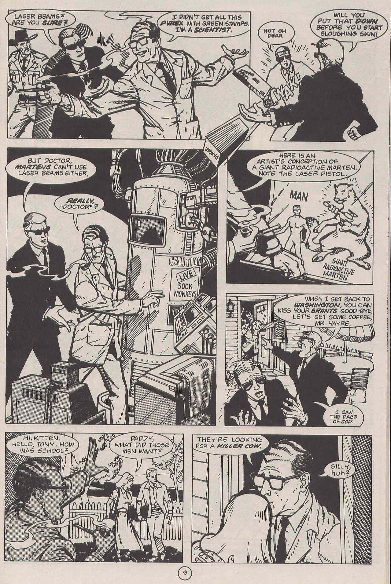 Read online Man-Eating Cow comic -  Issue #6 - 10