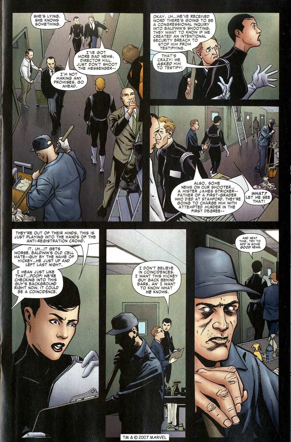 Civil War: Front Line Issue #8 #8 - English 21