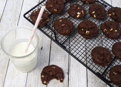 Black & White Double Chocolatechip Cookies 