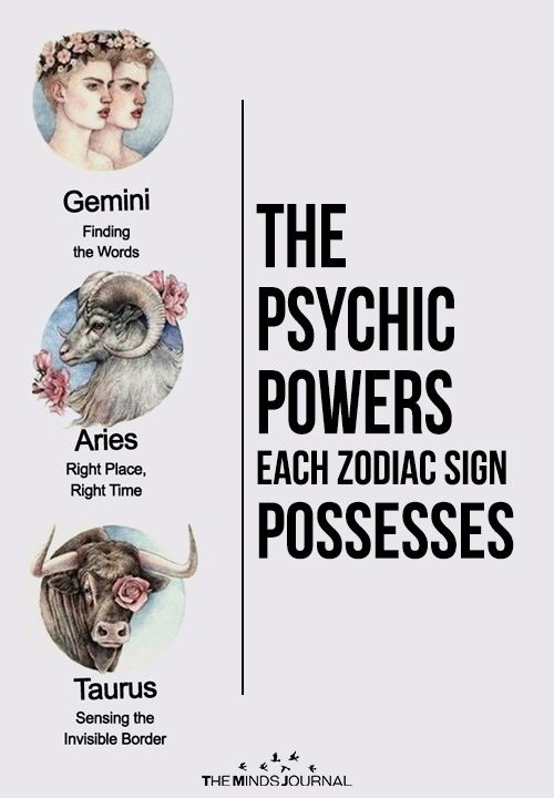 Psychic Powers Each Zodiac Sign Possess