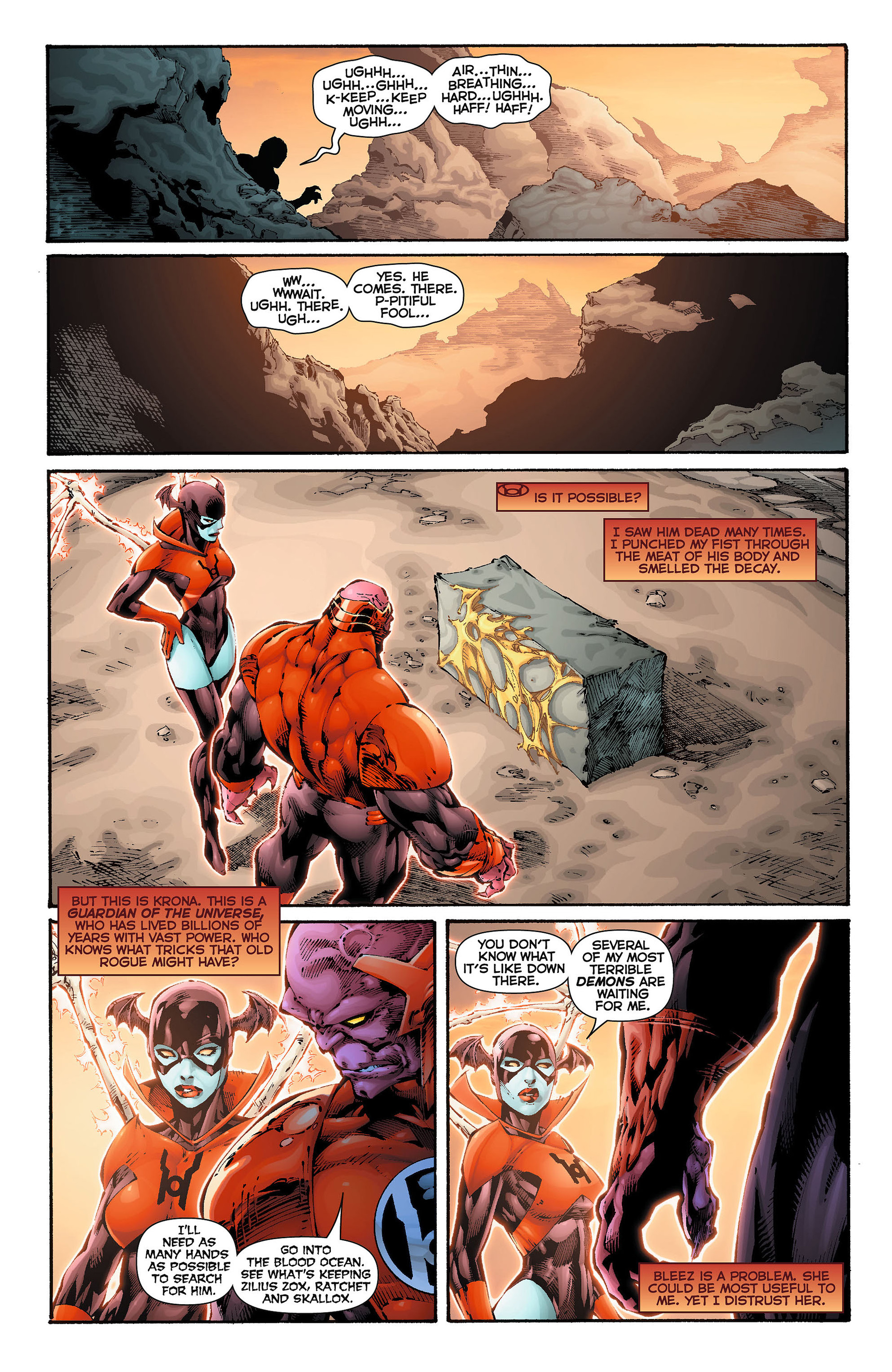 Read online Red Lanterns comic -  Issue #5 - 4