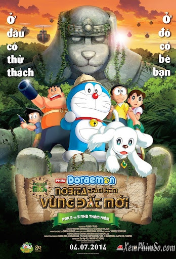 Xem Phim Doraemon: Nobita Thám Hiểm Vùng Đất Mới