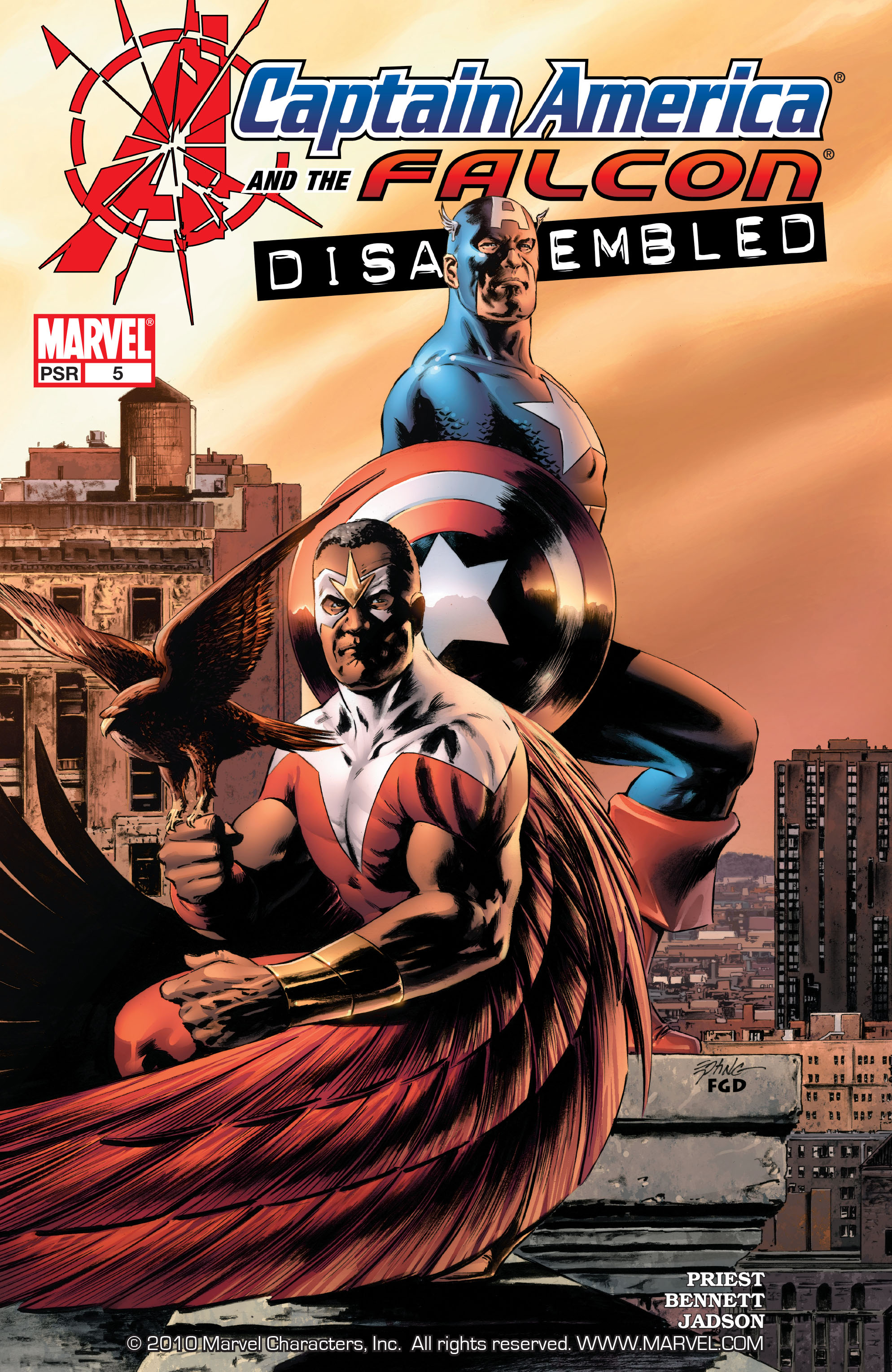 Read online Captain America & the Falcon comic -  Issue #5 - 1