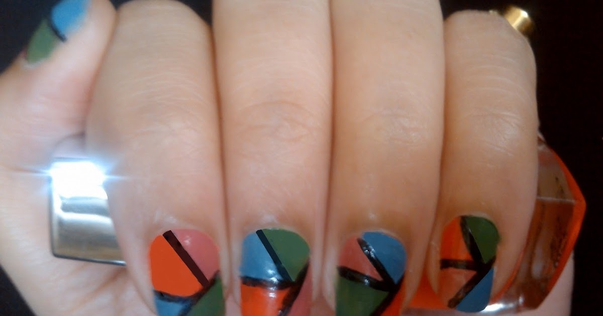 Geometric Nail Art Tutorial