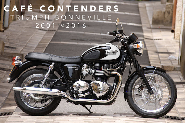 Café Contenders - 2001 to 2016 Triumph Bonneville range