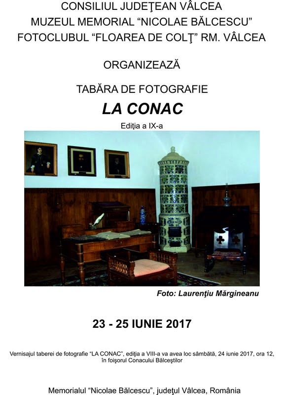 Tabăra de fotografie LA CONAC, ed. a IX - a