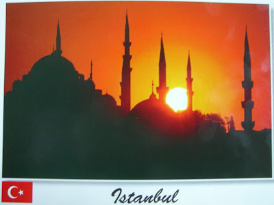 Sunset in Istanbul