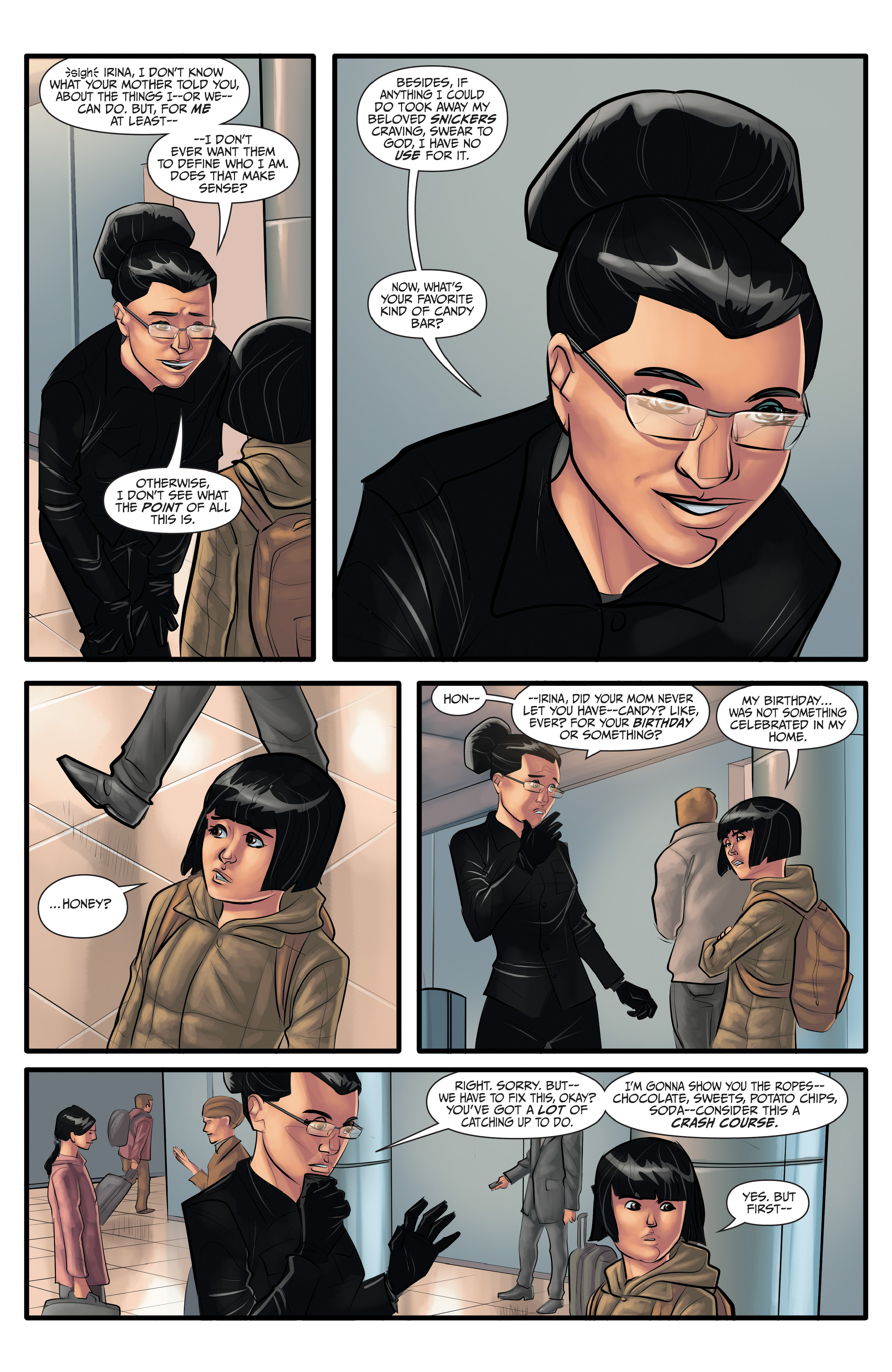Read online Morning Glories comic -  Issue #46 - 4
