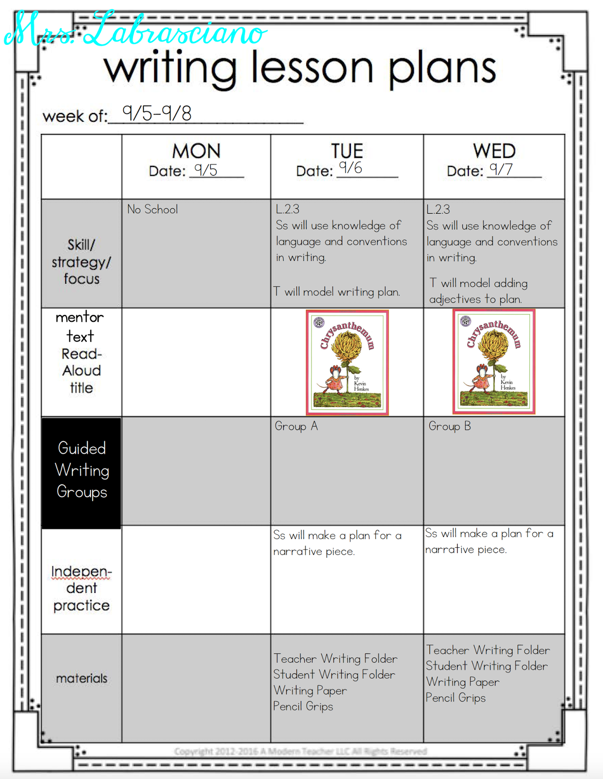 Learning Lessons With Amy Labrasciano: Inferring - ELA Lesson Plans #4