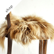 Sheepskin Chair Cover by taftyli