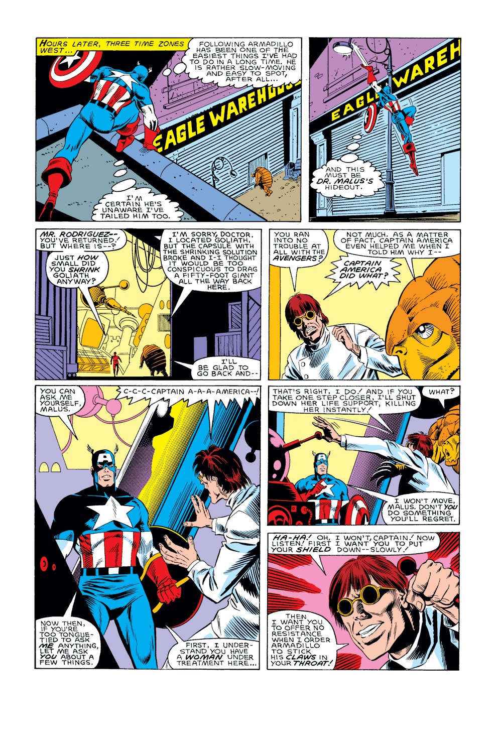 Captain America (1968) Issue #308 #236 - English 17
