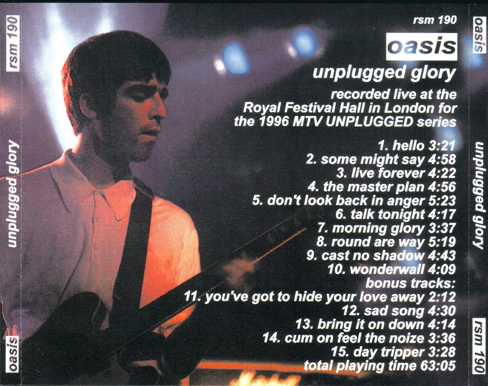 Amazoncom: Oasis - Definitely Maybe: The DVD: Oasis