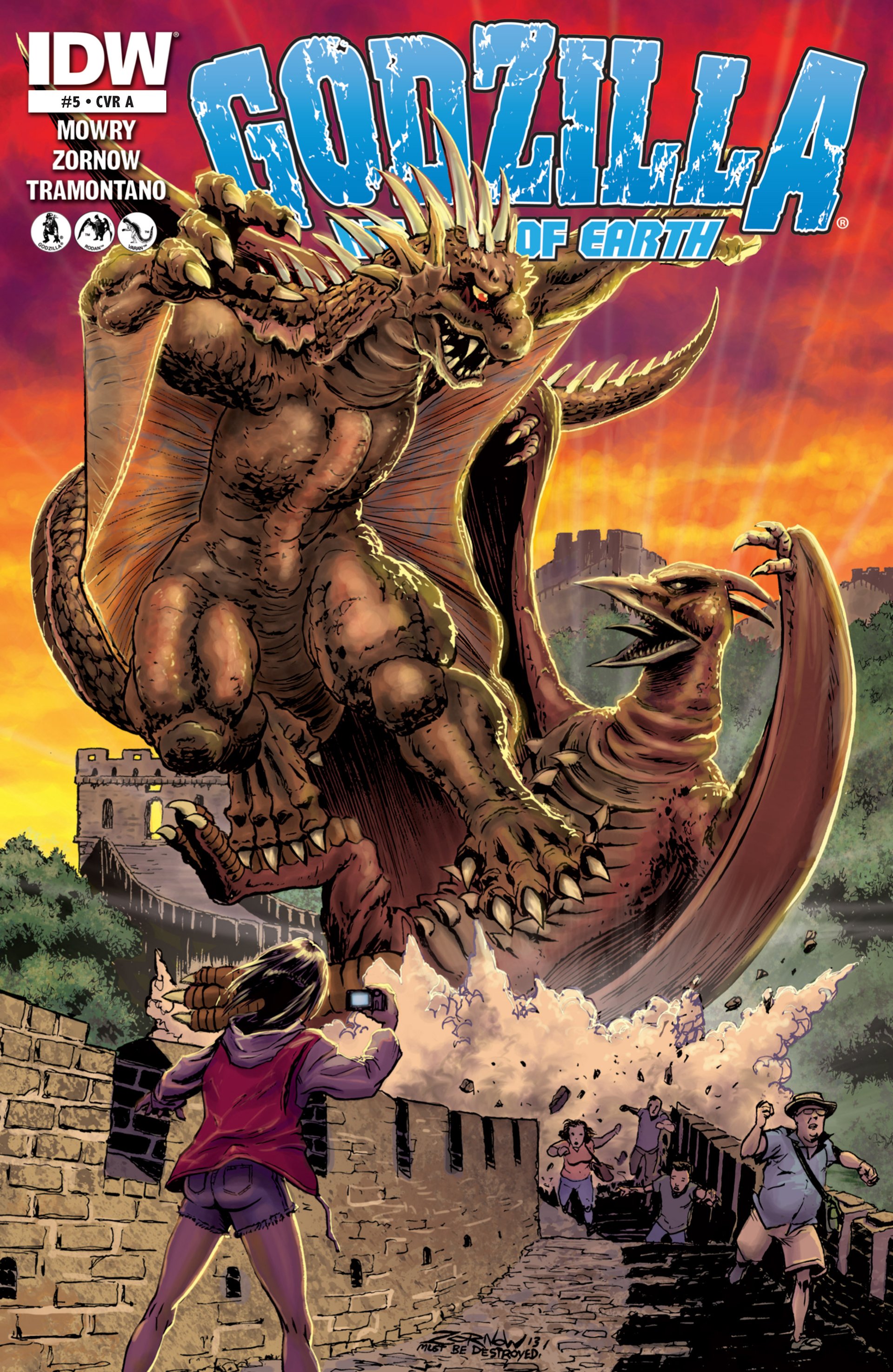 Godzilla: Rulers of Earth issue 5 - Page 1