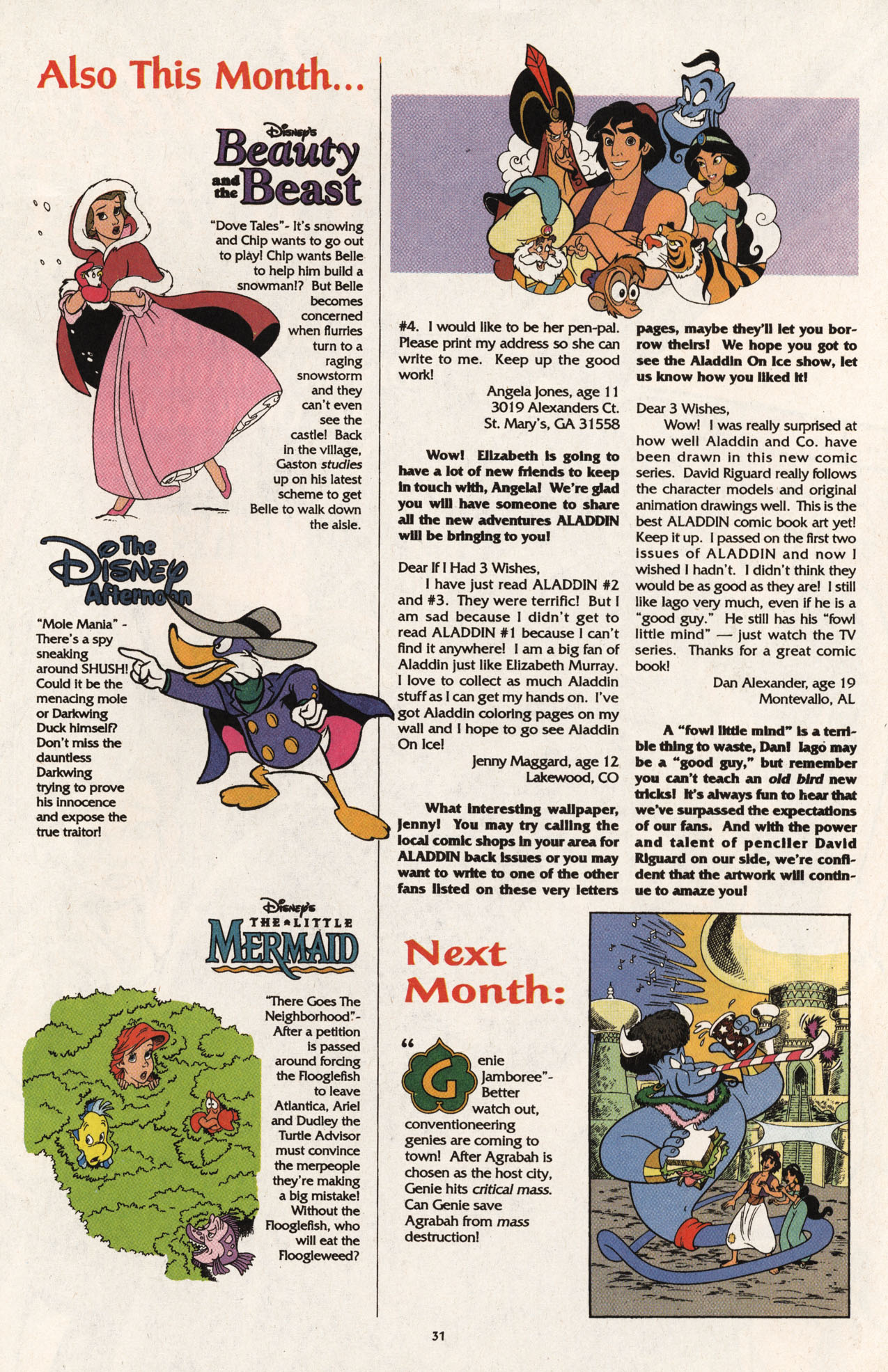 Read online Disney's Aladdin comic -  Issue #6 - 33