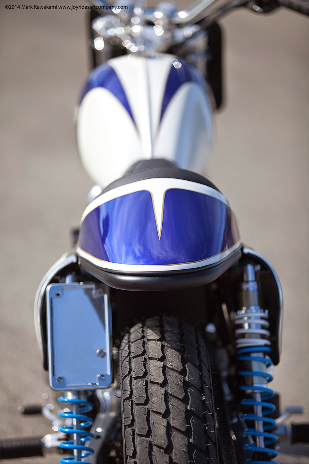 JOYRIDES ART CO Top Shelf Customs Triumph Scrambler