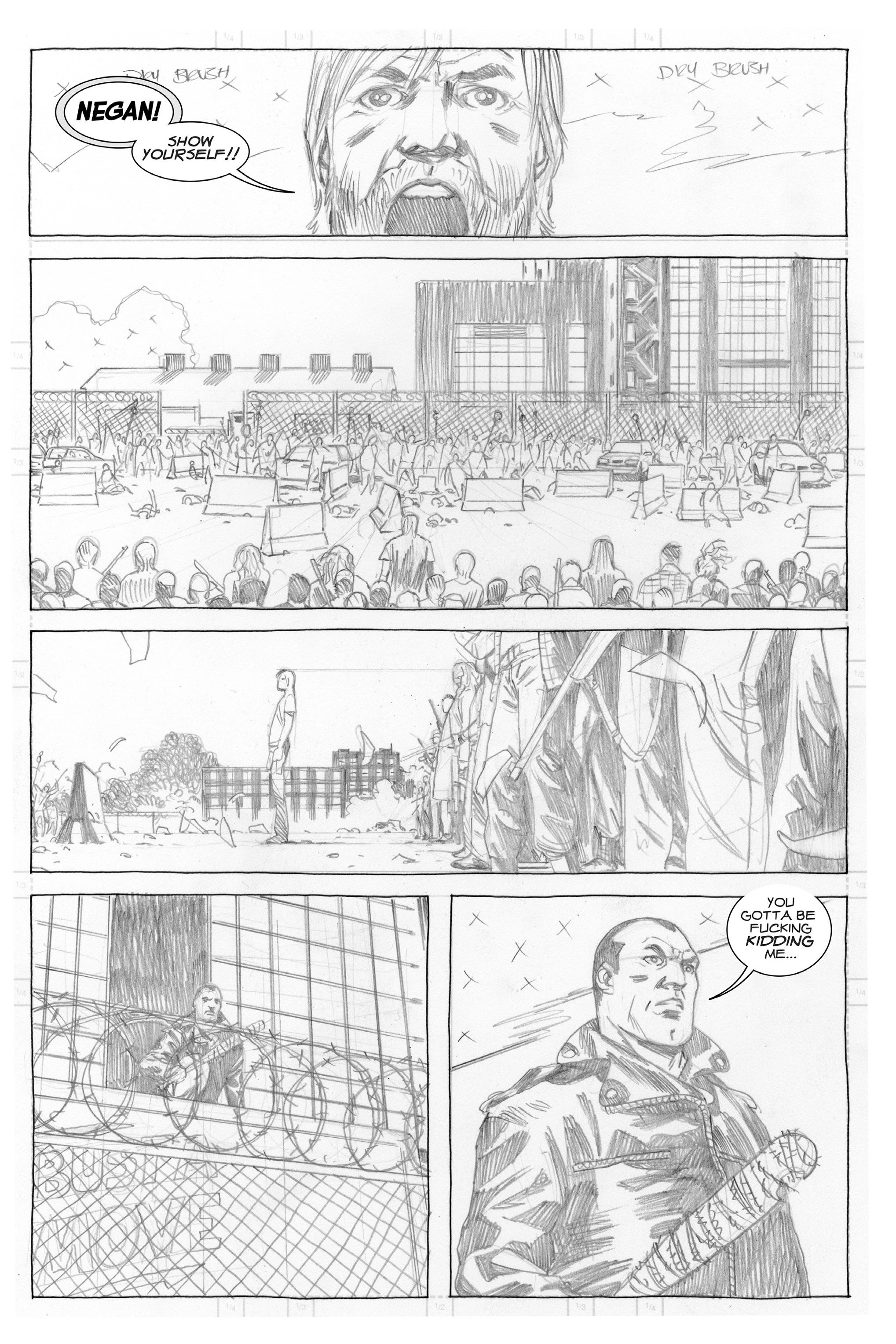 The Walking Dead issue All Out War Artist Proof Edition - Page 21