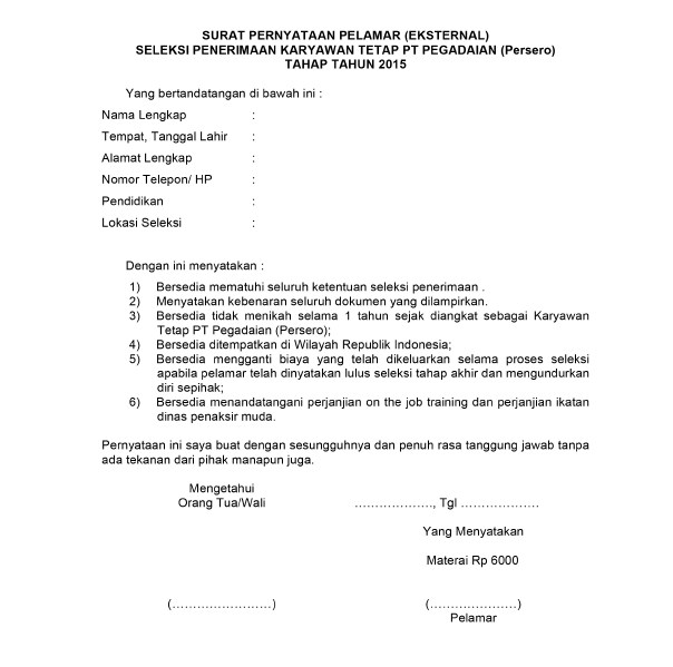 Surat Lamaran Pegadaian 25 Contoh Surat Lamaran Kerja Surat Lamaran Pegadaian 25 Contoh Surat Lamaran Kerja