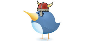 The Viking is on Twitter!