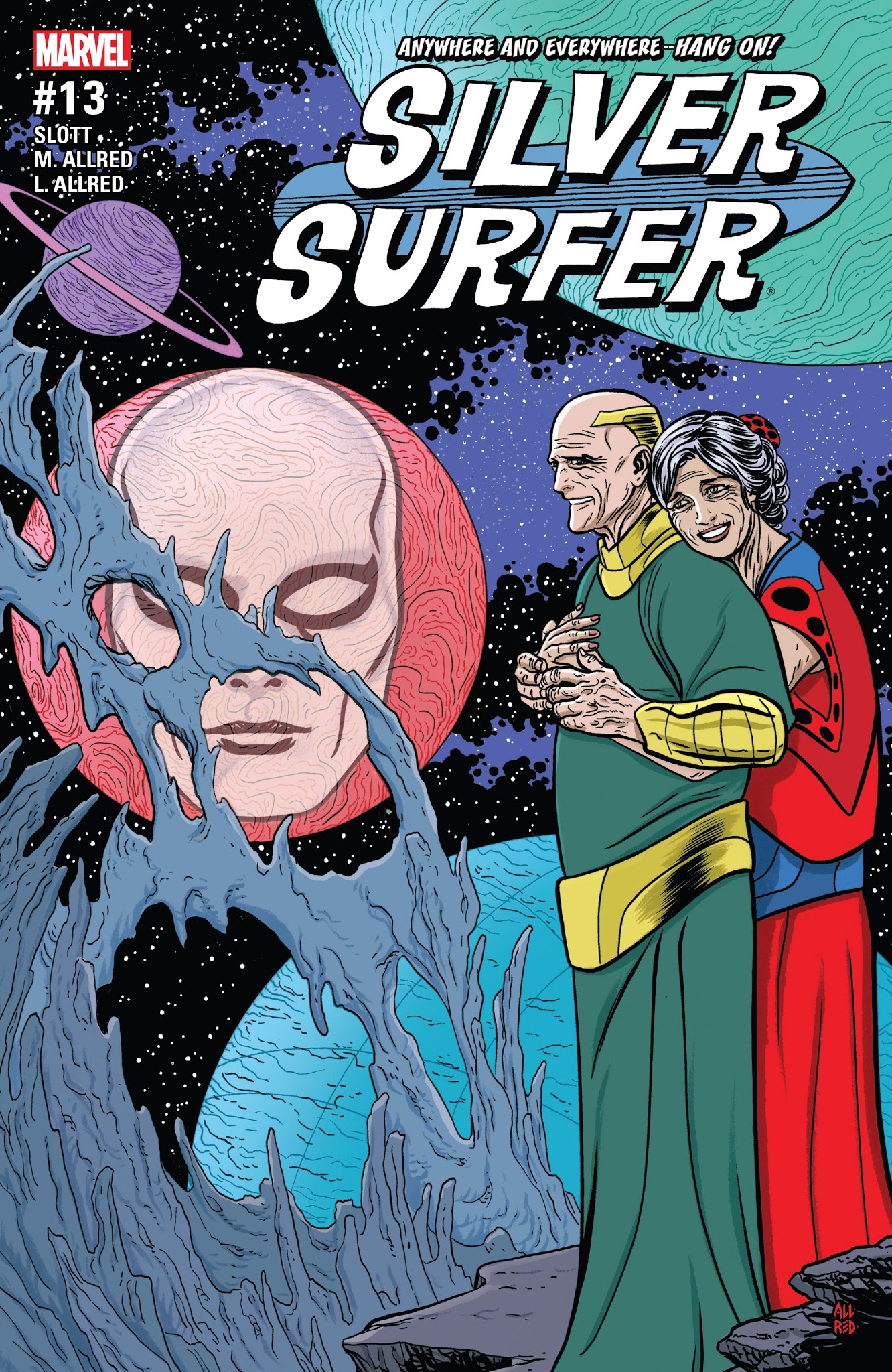 Read online Silver Surfer (2016) comic -  Issue #13 - 1