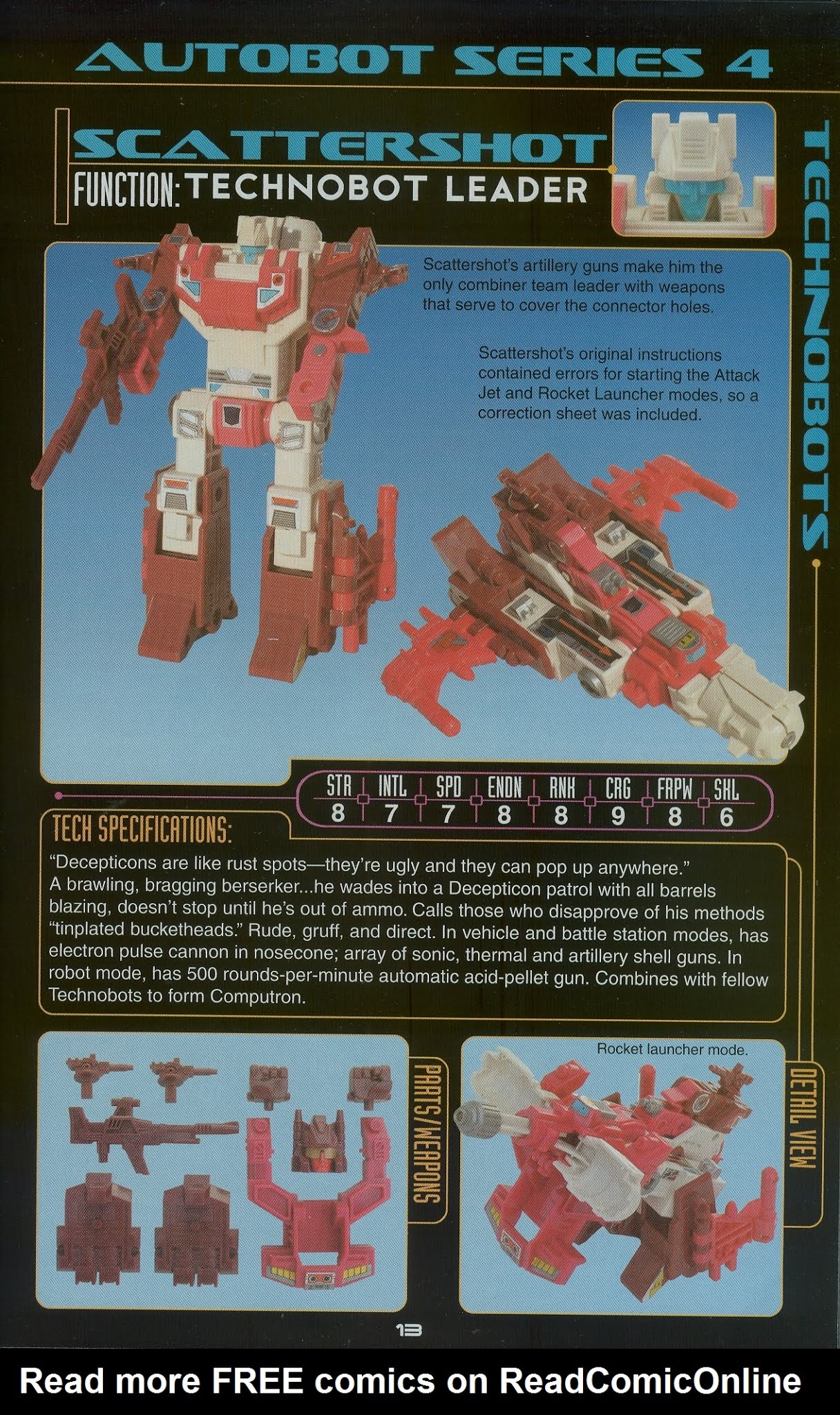 Read online Cybertronian: An Unofficial Transformers Recognition Guide comic -  Issue #3 - 11