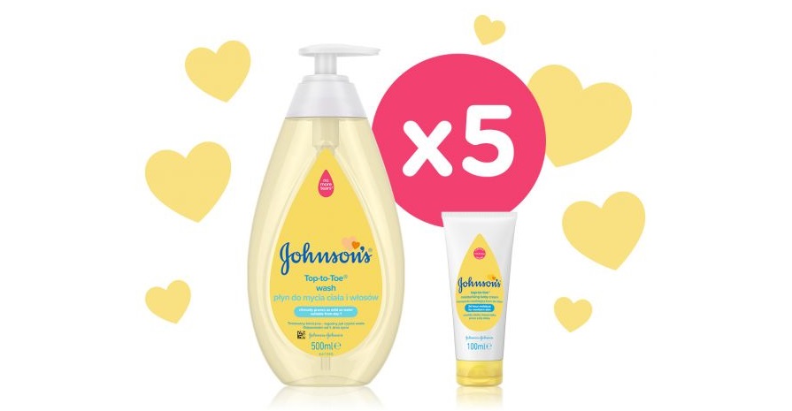 Wygraj zestaw kosmetyków marki Johnson's z serii Top-to-Toe Konkurs