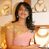 Anushka Shetty In Pink Saree At Jewellery Shop launch