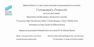 Manual de comunicación escrita en ceremonial  protocolo. Olga Casal