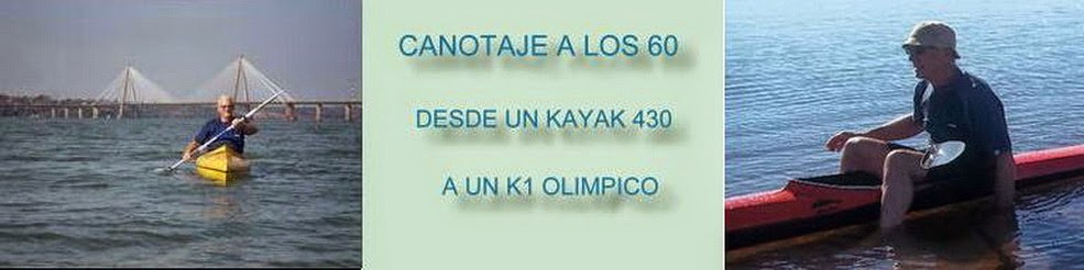 Canotaje a los 60 años Desde un kayak 430 hasta un K1 olímpico