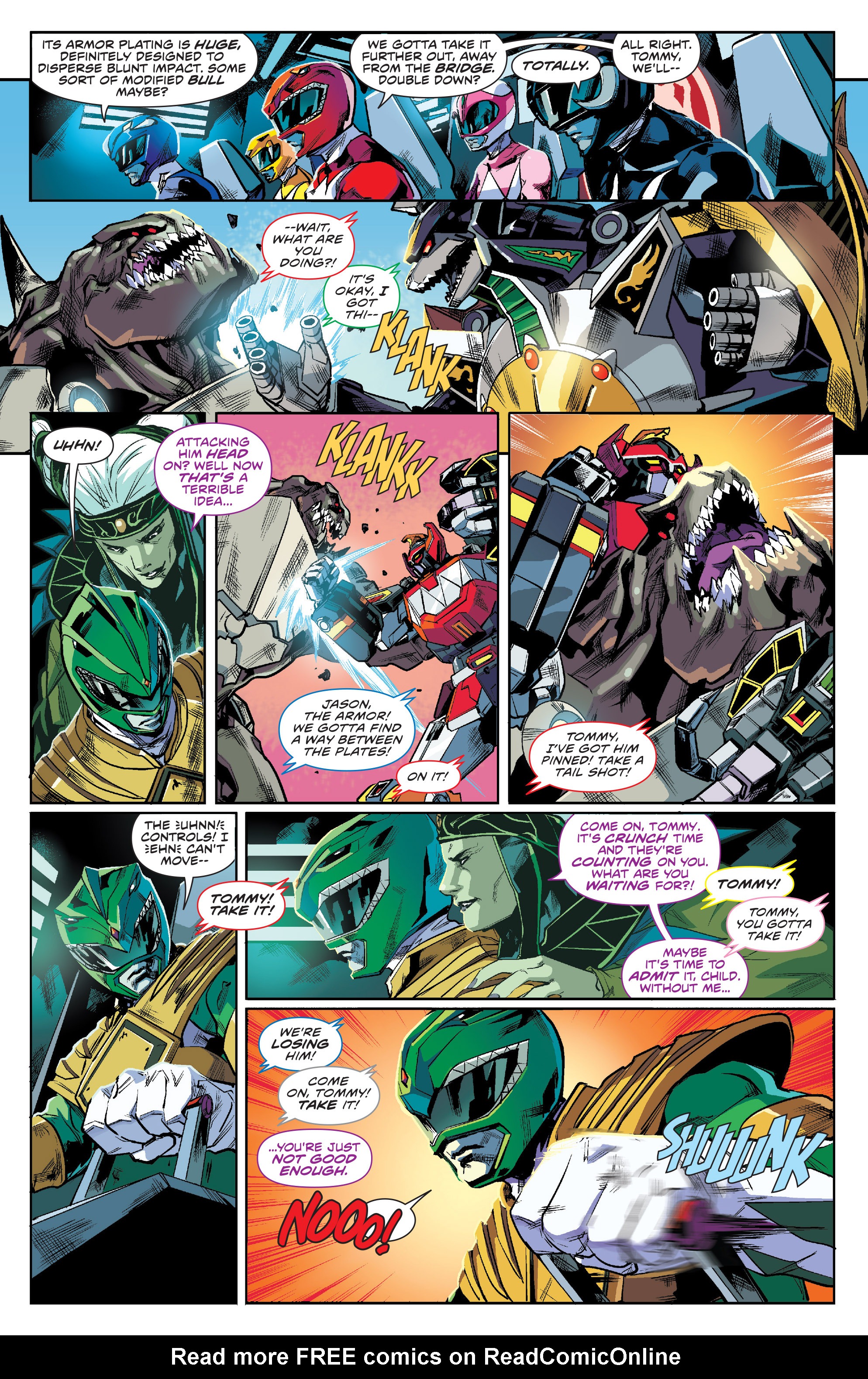 Read online Mighty Morphin Power Rangers comic -  Issue #0 - 10