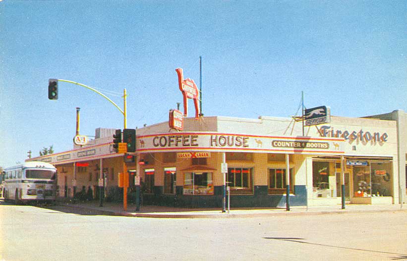 *Postcard Gems Campbell's Coffee House Holbrook, Arizona