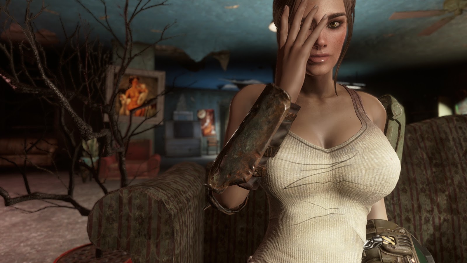 Fallout 4 создание девушки фото 38