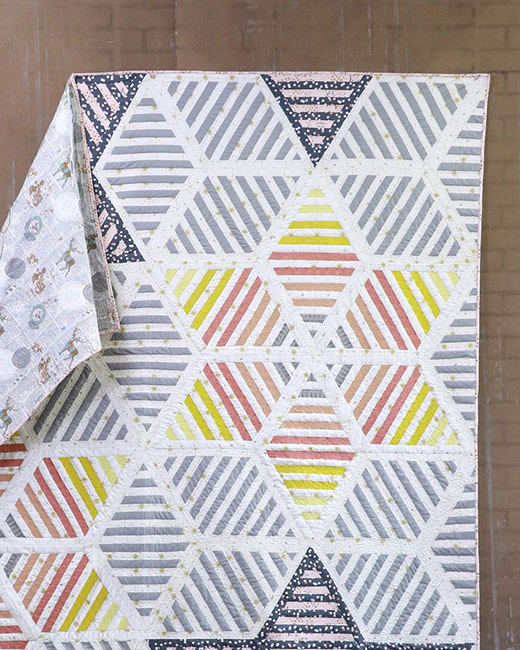Sparkler Astra Quilt Free Pattern designed by Live art gallery fabrics, featuring Sparkler Collection